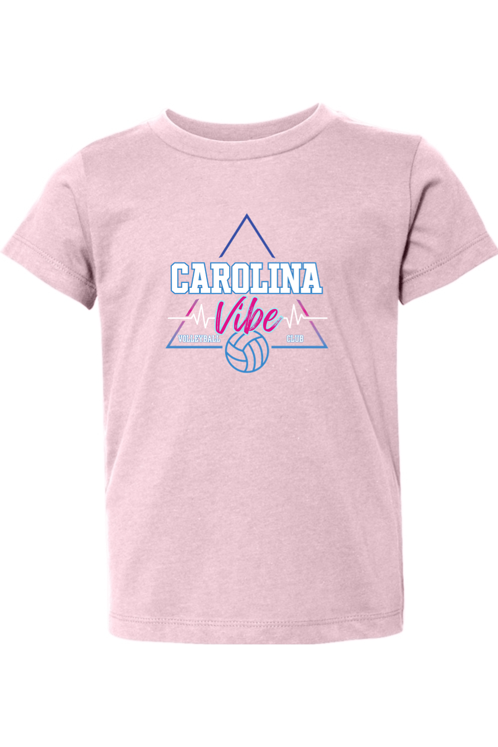 Carolina Vibe Volleyball Toddler T-Shirt Signature Lacrosse