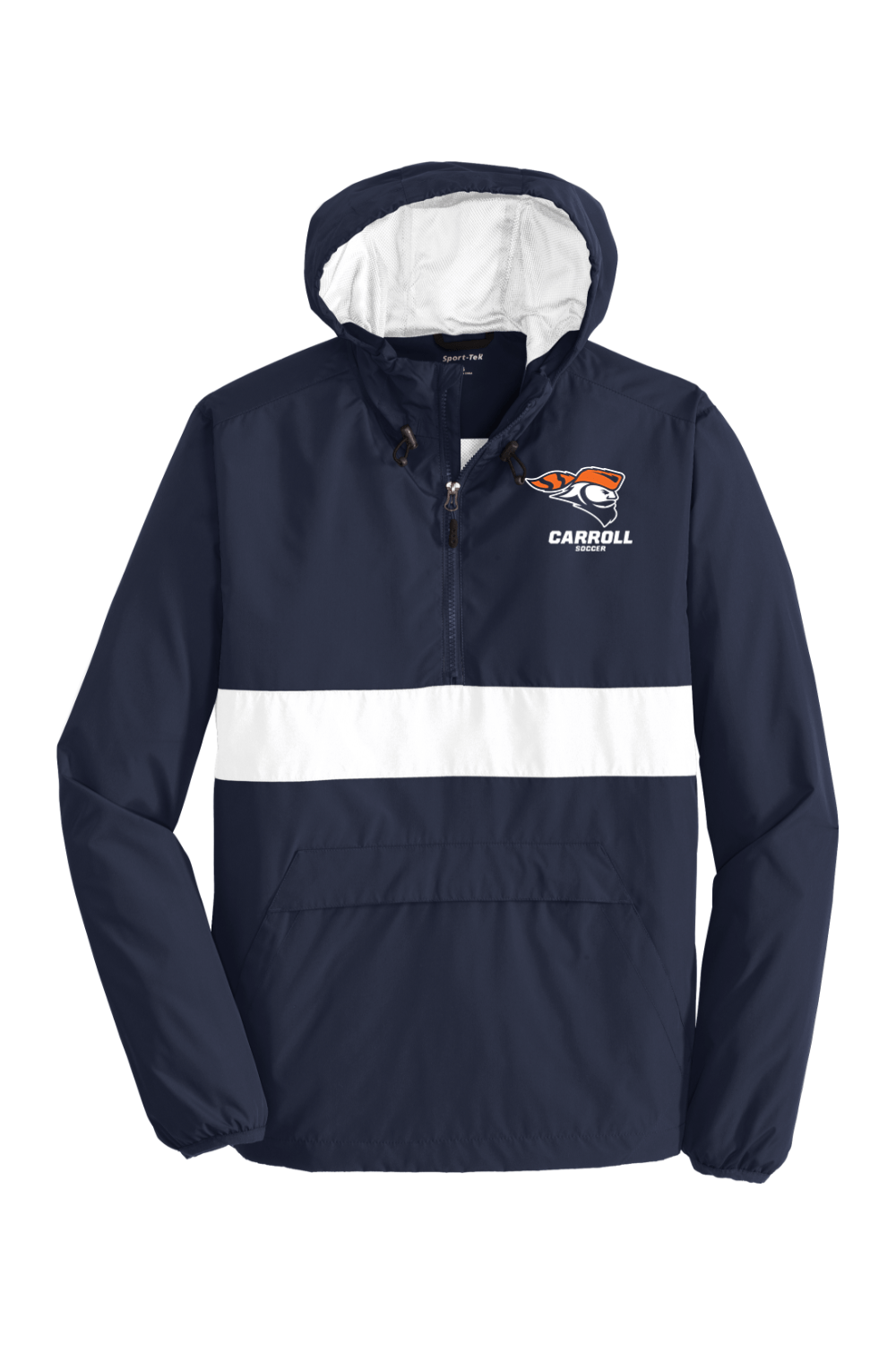 Carroll Soccer Zipped Pocket Anorak Signature Lacrosse