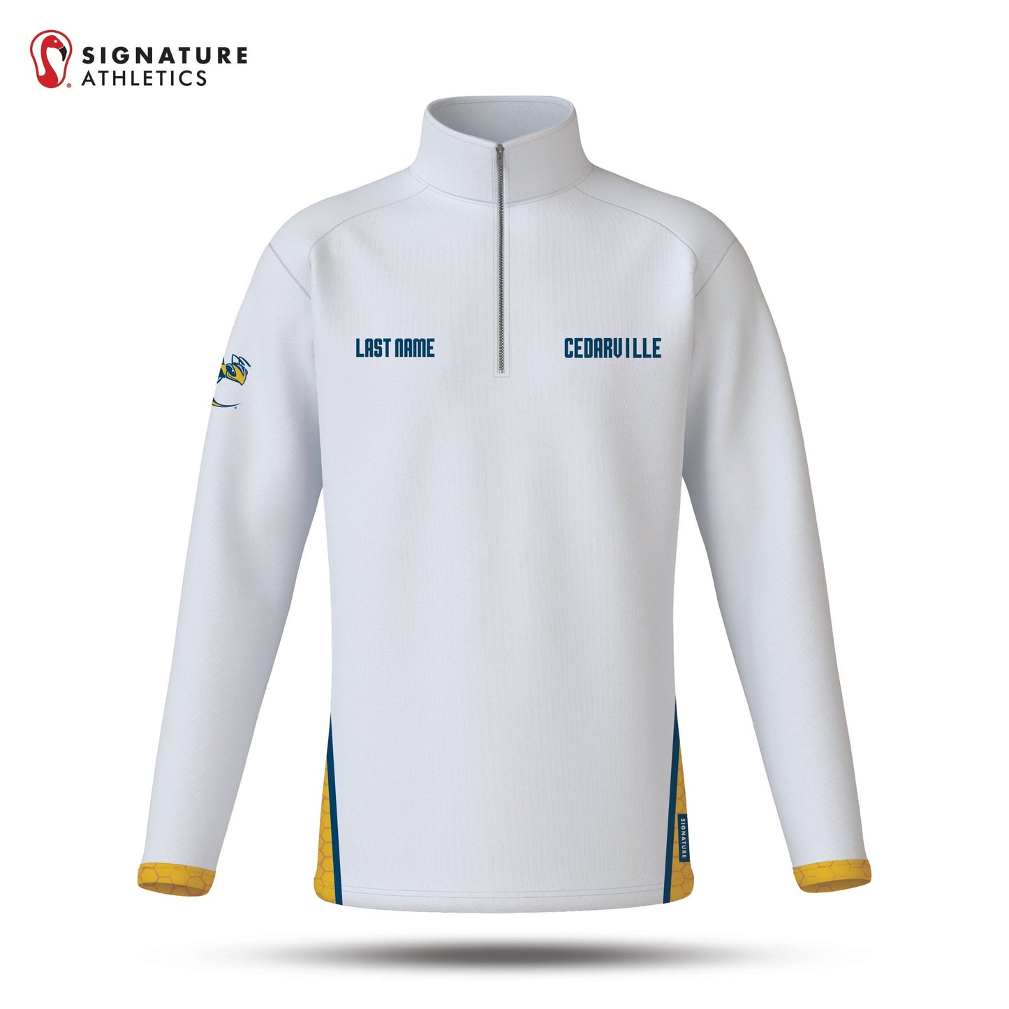 Cedarville University LC Quarter Zip: Cedarville Signature Lacrosse