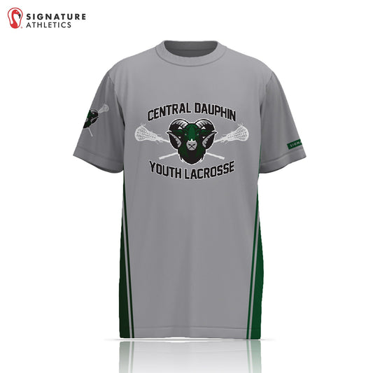 Central Dauphin Lacrosse Player Short Sleeve Shooting Shirt Signature Lacrosse