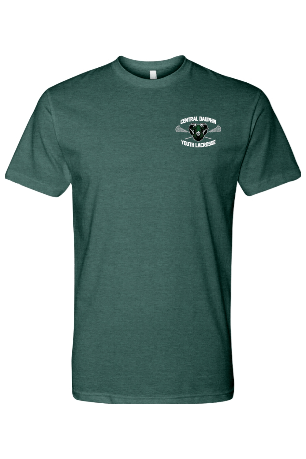 Central Dauphin Rams LC Adult Men's T-Shirt Signature Lacrosse