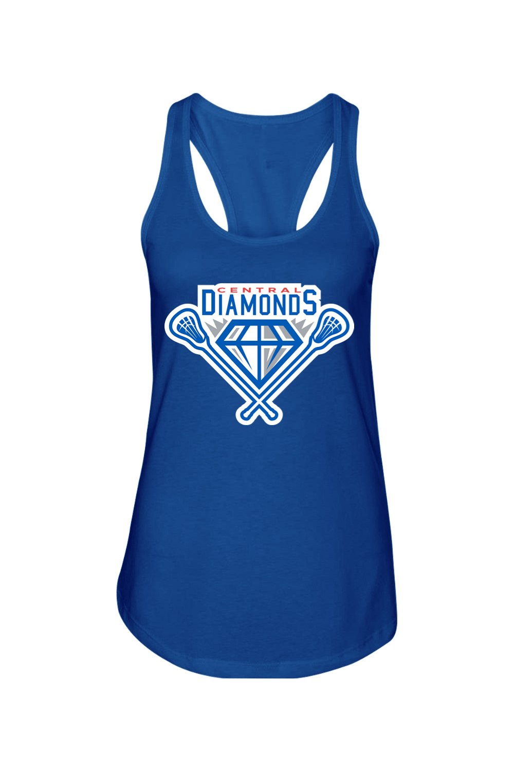 Central Diamonds Adult Women's Tank Top Signature Lacrosse