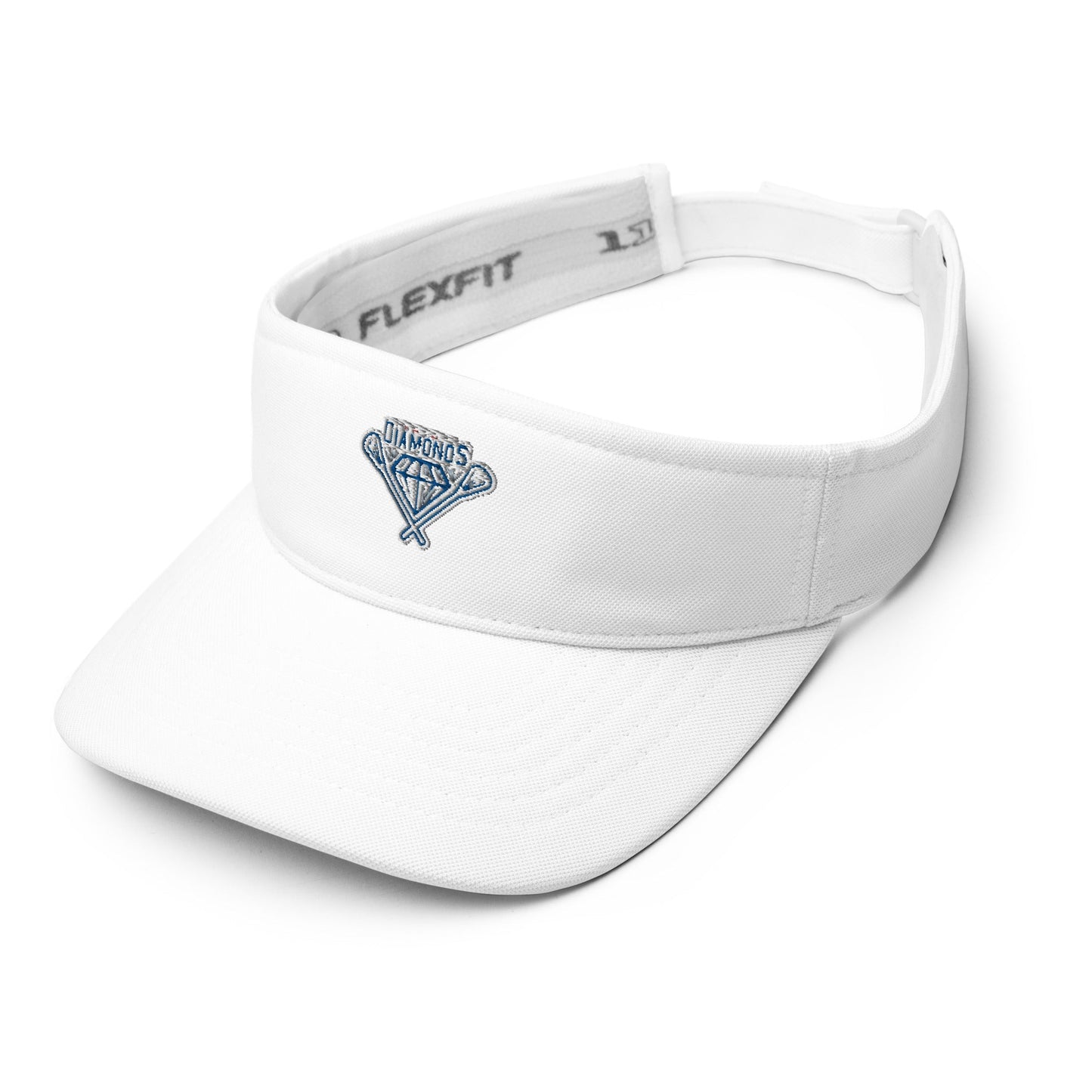 Central Diamonds Embriodered Visor Signature Lacrosse