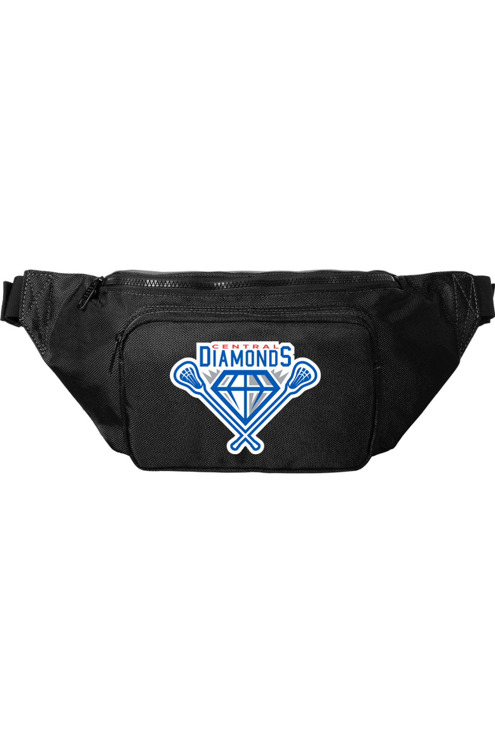 Central Diamonds Large Crossbody Hip Pack Signature Lacrosse