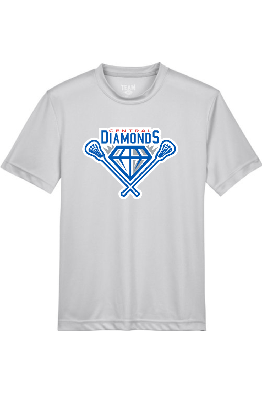 Central Diamonds Youth Athletic T-Shirt Signature Lacrosse