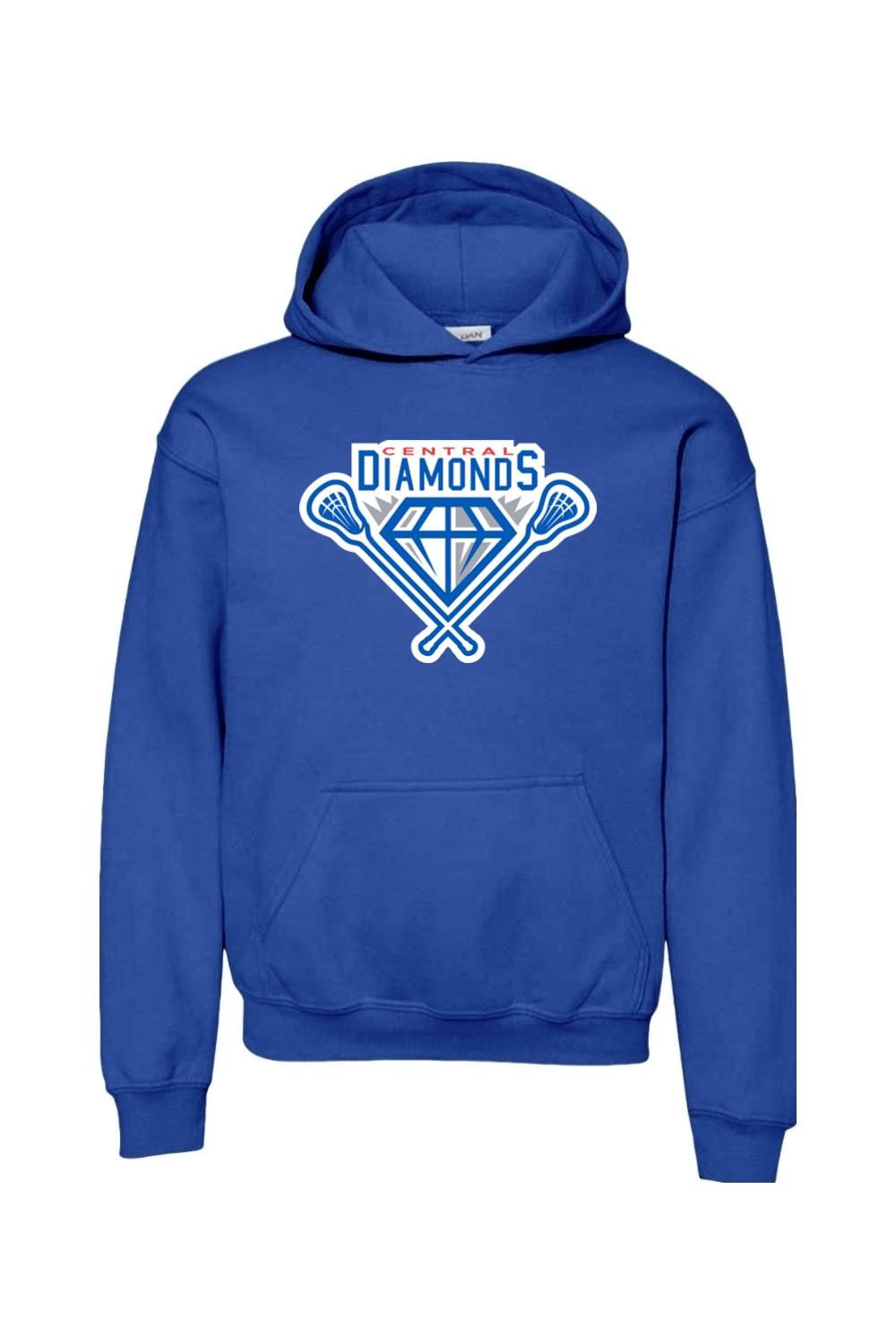 Central Diamonds Youth Hoodie Signature Lacrosse