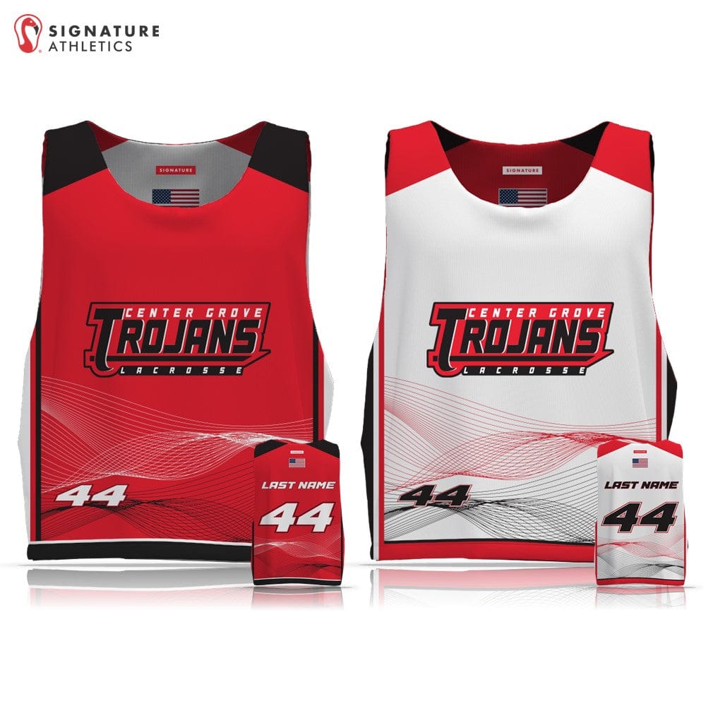 CG Trojans Lacrosse 8U Practice Pinnie Signature Lacrosse