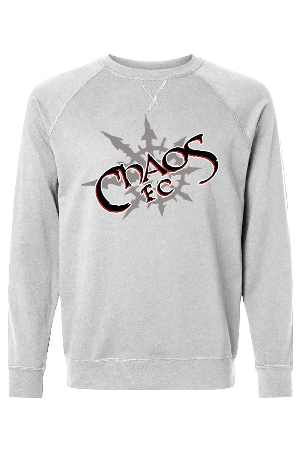 Chaos FC Adult Heavyweight Raglan Long Sleeve Signature Lacrosse
