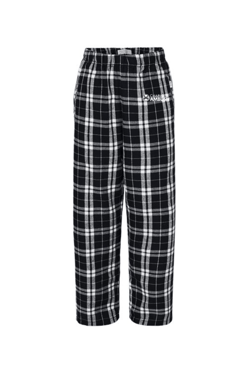 Charlotte Ambush Field Hockey Club Youth Flannel Pants Signature Lacrosse