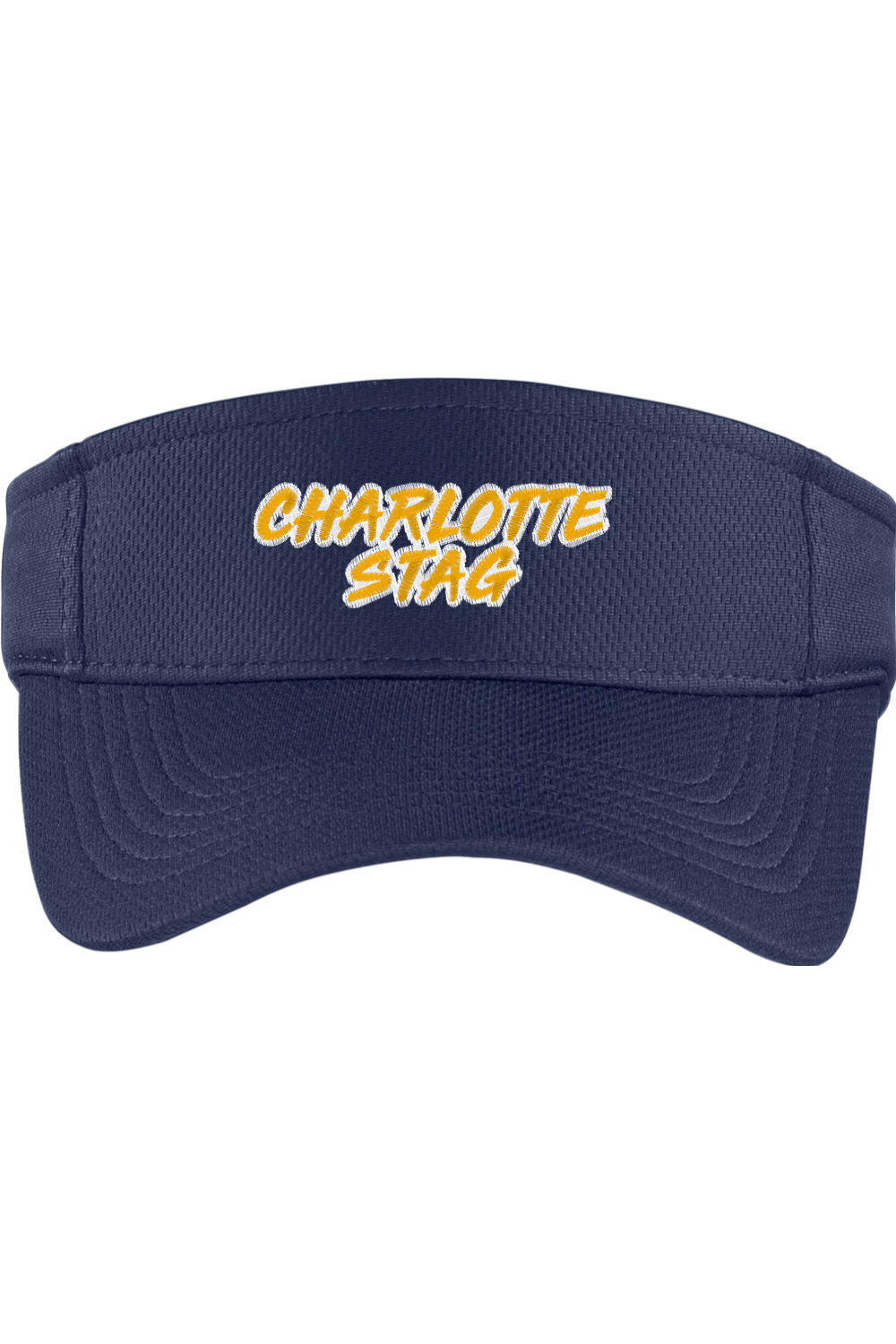 Charlotte Stag LC Embroidered Visor Signature Lacrosse
