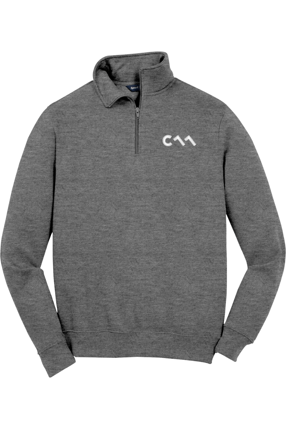 Christian Athletic ASC Adult Embroidered Quarter-Zip Pullover Signature Lacrosse
