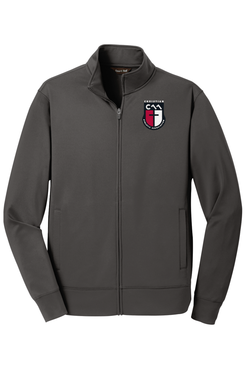 Christian Athletic Association Sport-Tek Sport-Wick Fleece Full-Zip Jacket Signature Lacrosse