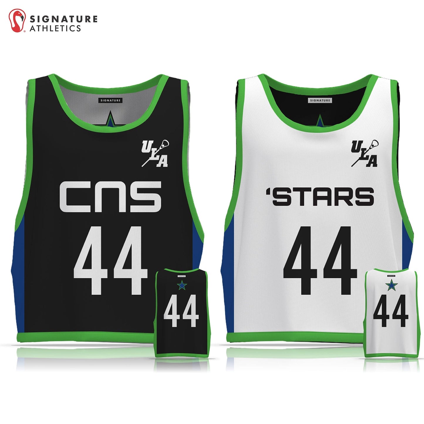 CNS Men's Reversible Game Pinnie: Grade 7th-8th Signature Lacrosse