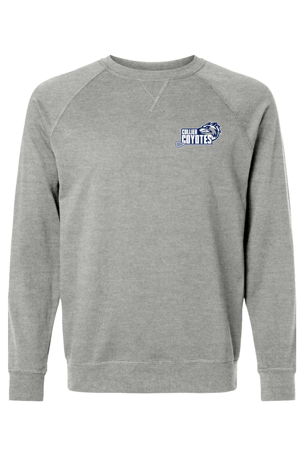 Collier County Lacrosse Adult Heavyweight Raglan Long Sleeve Signature Lacrosse