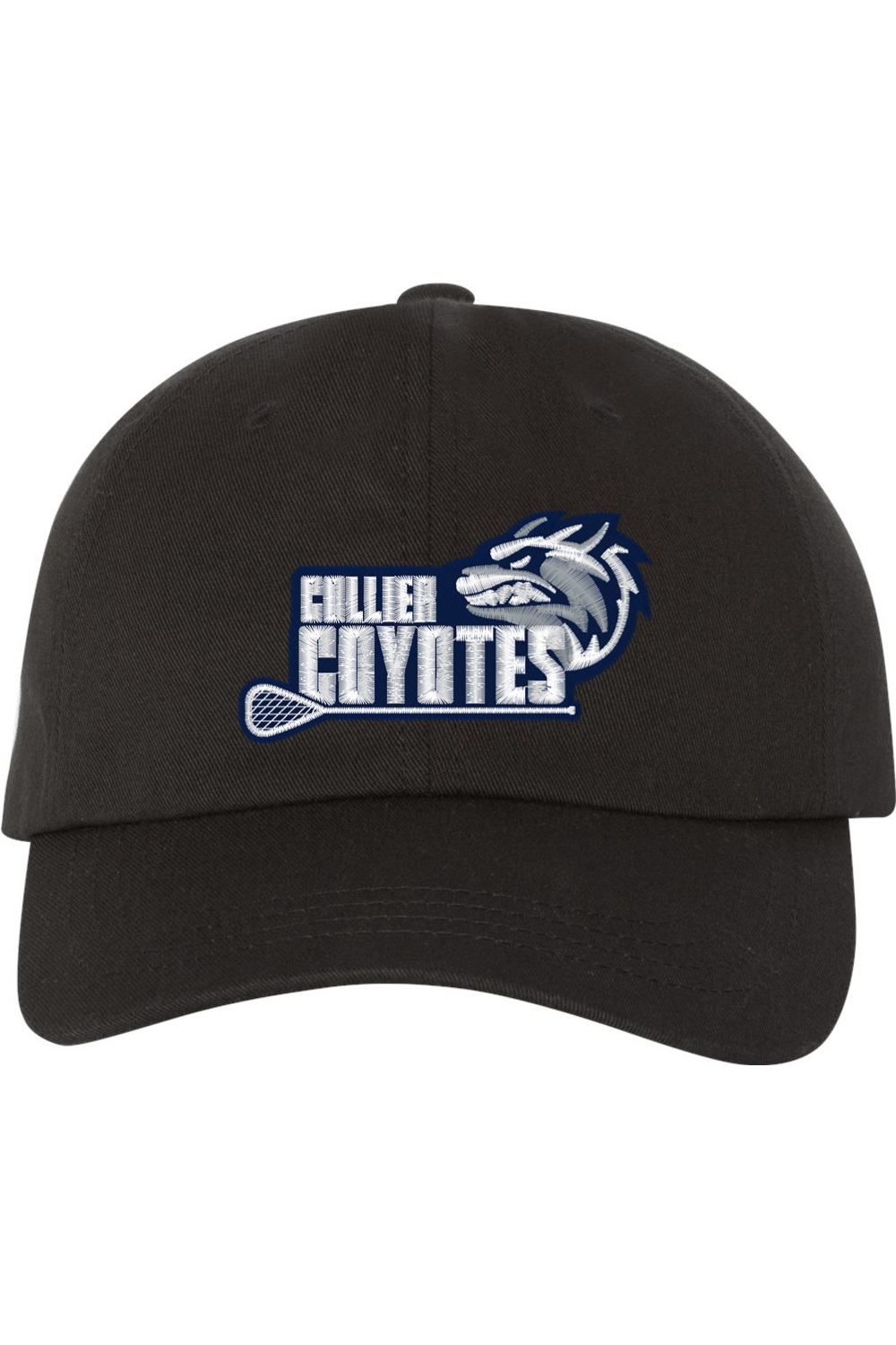 Collier County Lacrosse Embroidered Dad Hat Signature Lacrosse