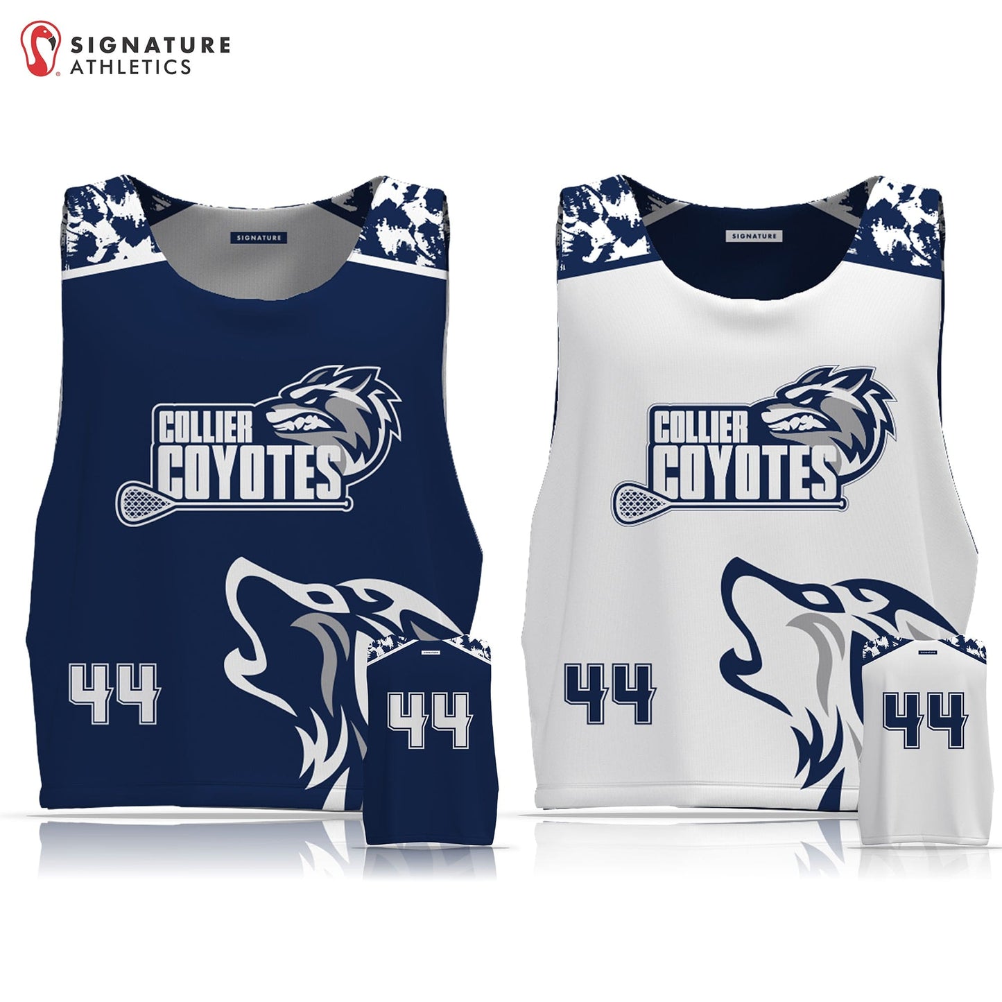 Collier County Lacrosse Men's Player Game Pinnie: Spring Signature Lacrosse
