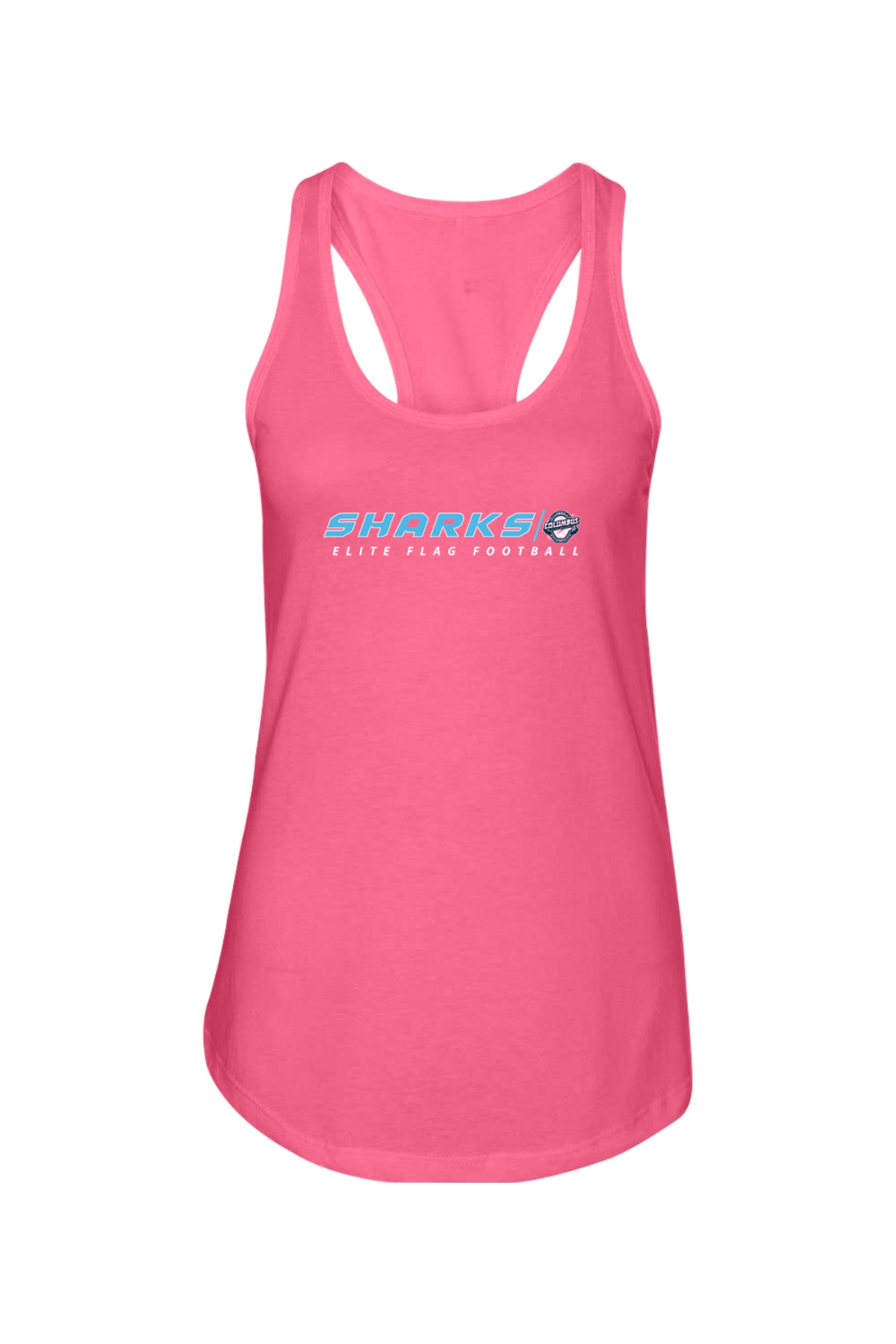 Columbus Flag Sharks Adult Women's Tank Top Signature Lacrosse