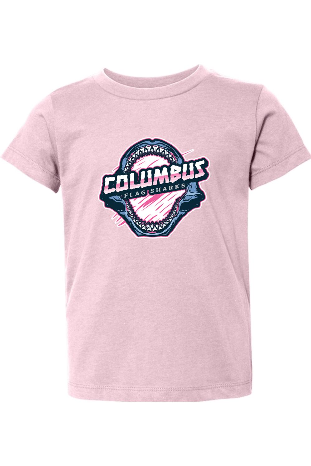 Columbus Flag Sharks Toddler T-Shirt Signature Lacrosse