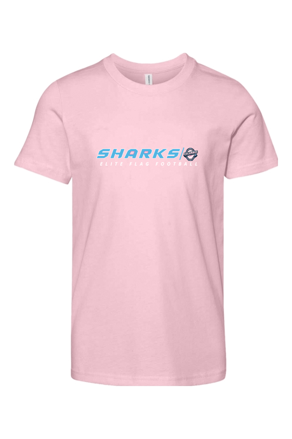 Columbus Flag Sharks Youth Lifestyle T-Shirt Signature Lacrosse