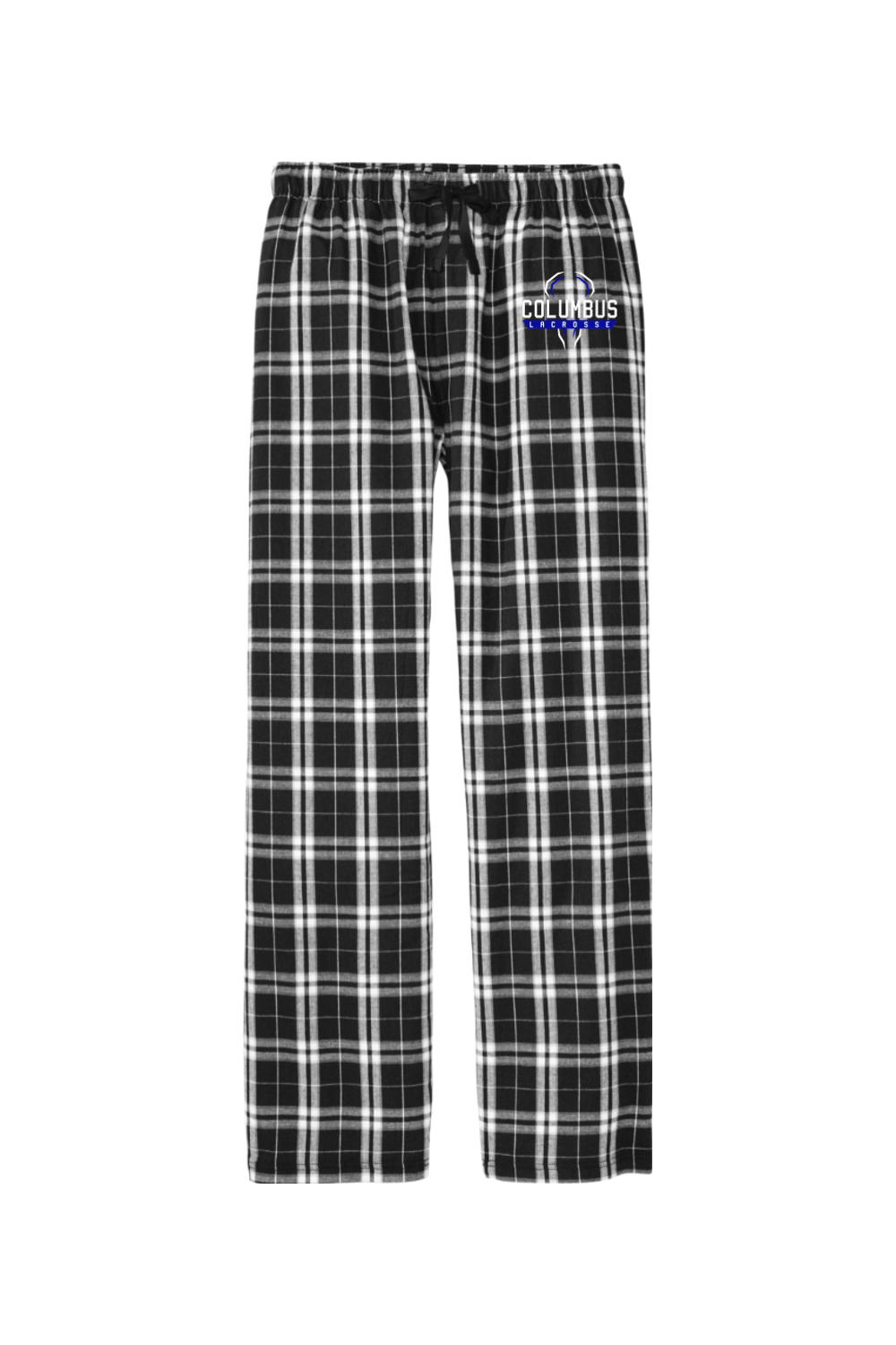 Columbus HBD Lacrosse Adult Men's Flannel Plaid Pants Signature Lacrosse