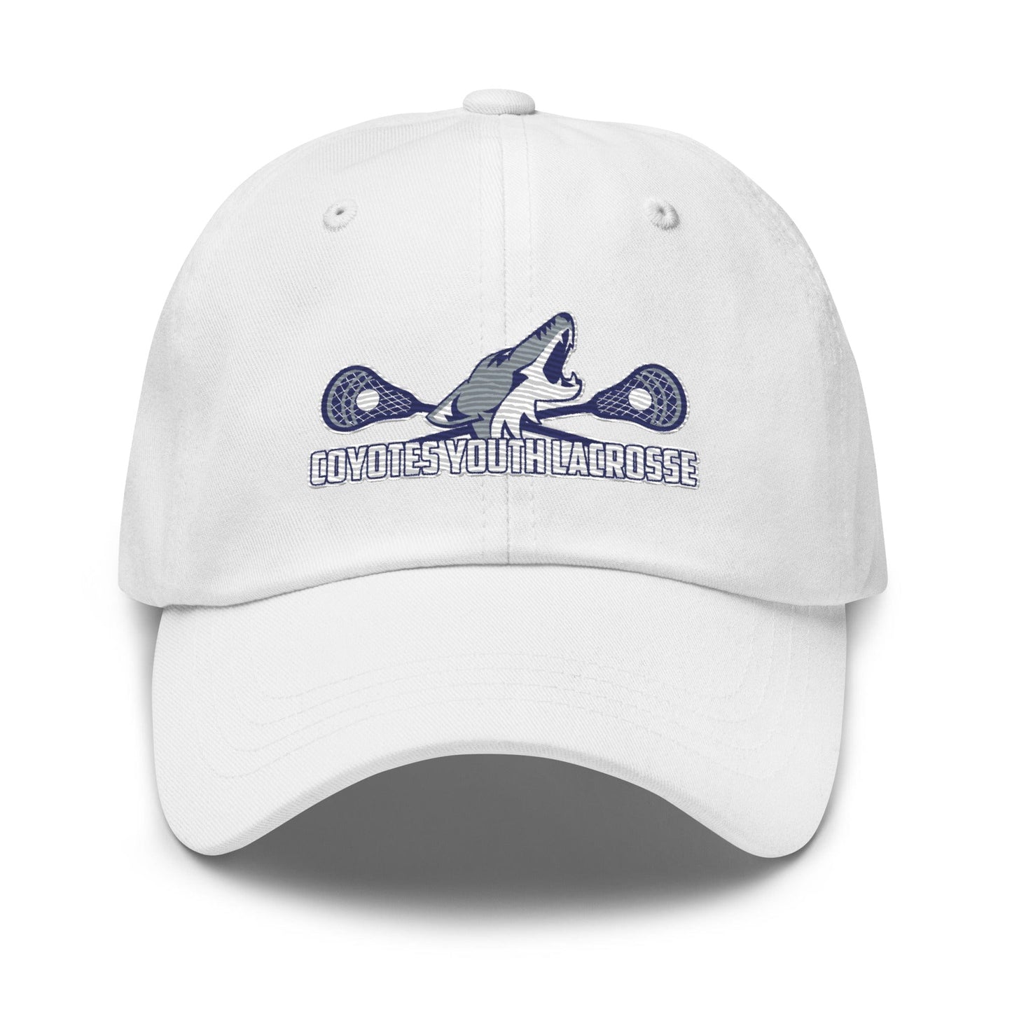 Coyotes YL Embroidered Dad Hat Signature Lacrosse