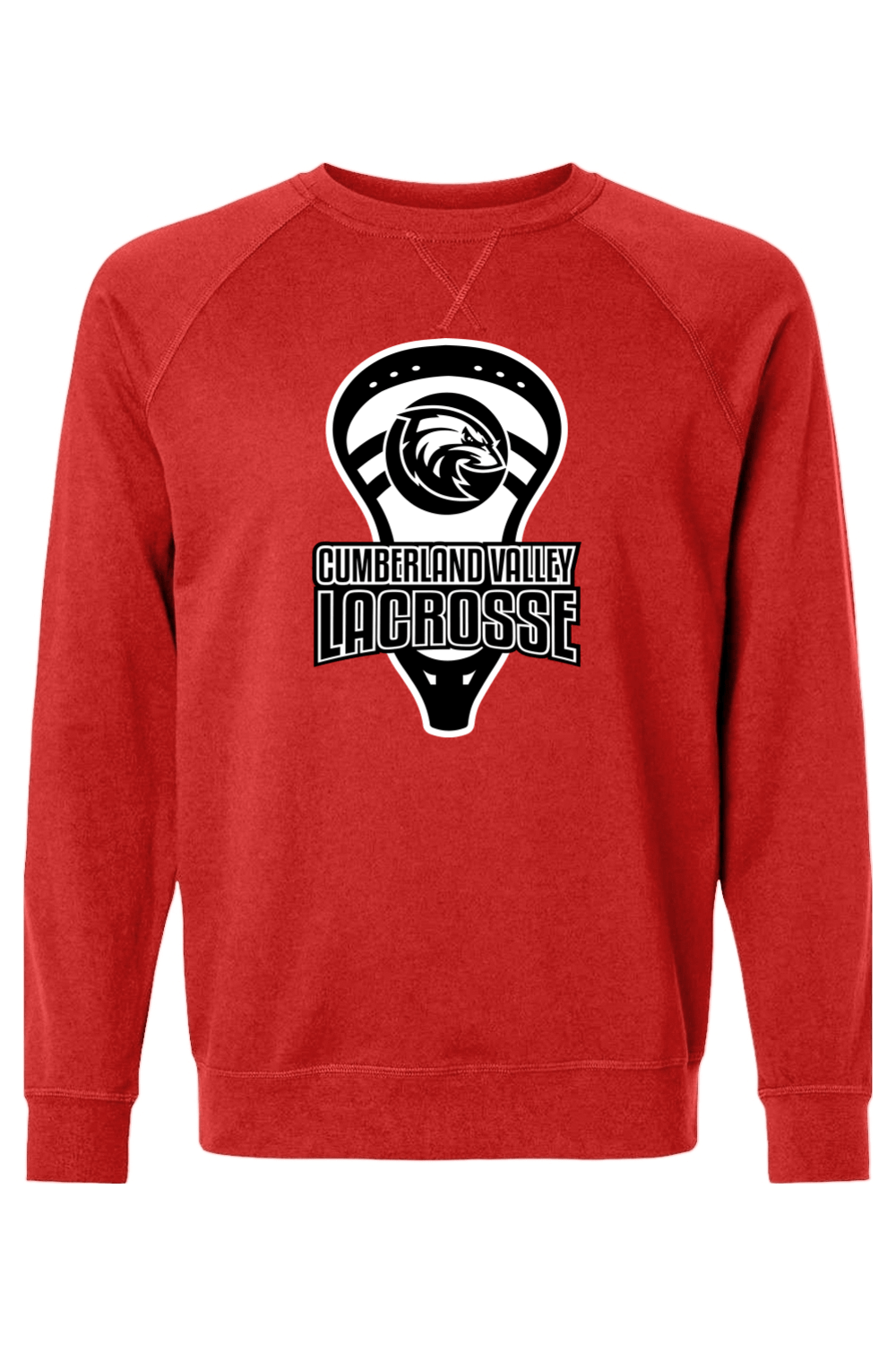 Cumberland VYLC Adult Heavyweight Raglan Long Sleeve Signature Lacrosse