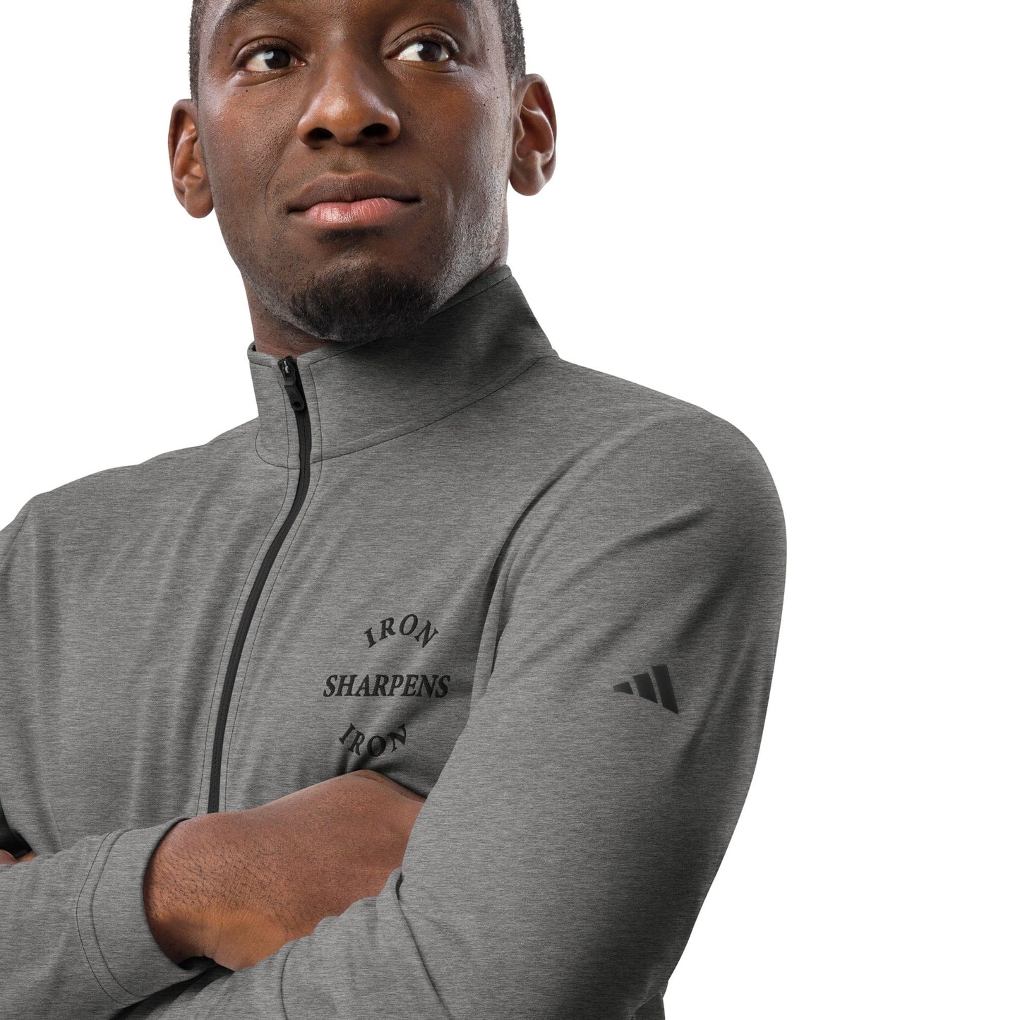 D1 Training Embroidered adidas Quarter Zip Pullover Signature Lacrosse