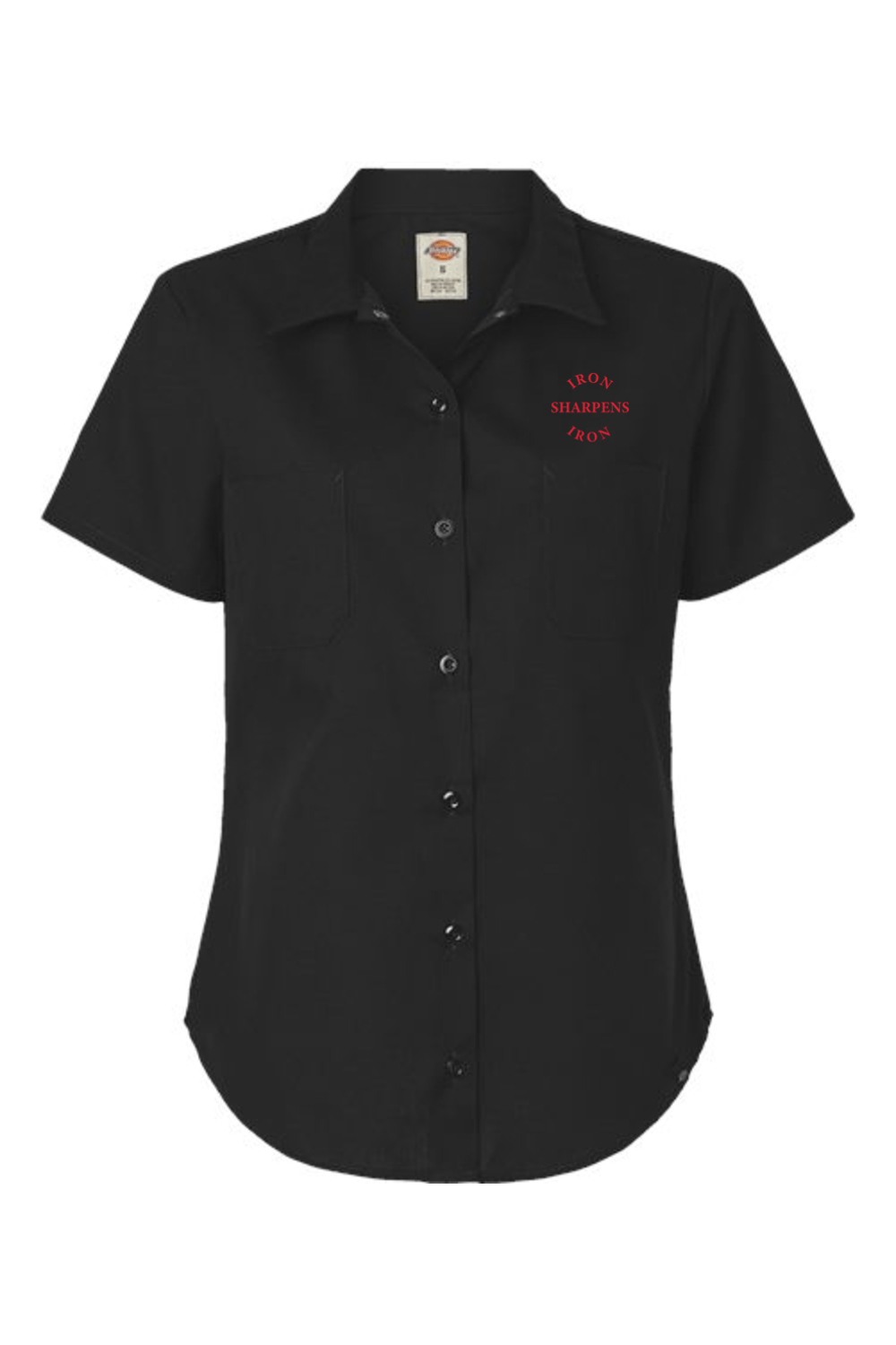 D1 Training Women's Dickies Women's Indurtrial Short Sleeve Work Shirt Signature Lacrosse
