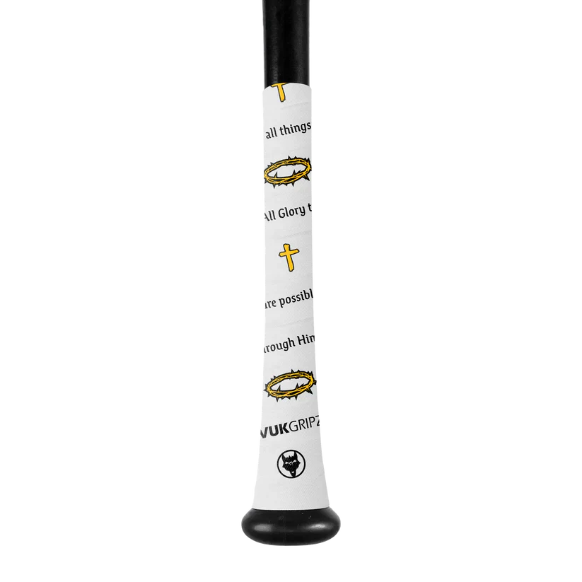VukGripz - Faith Through Him All Things Bat Grip Tape