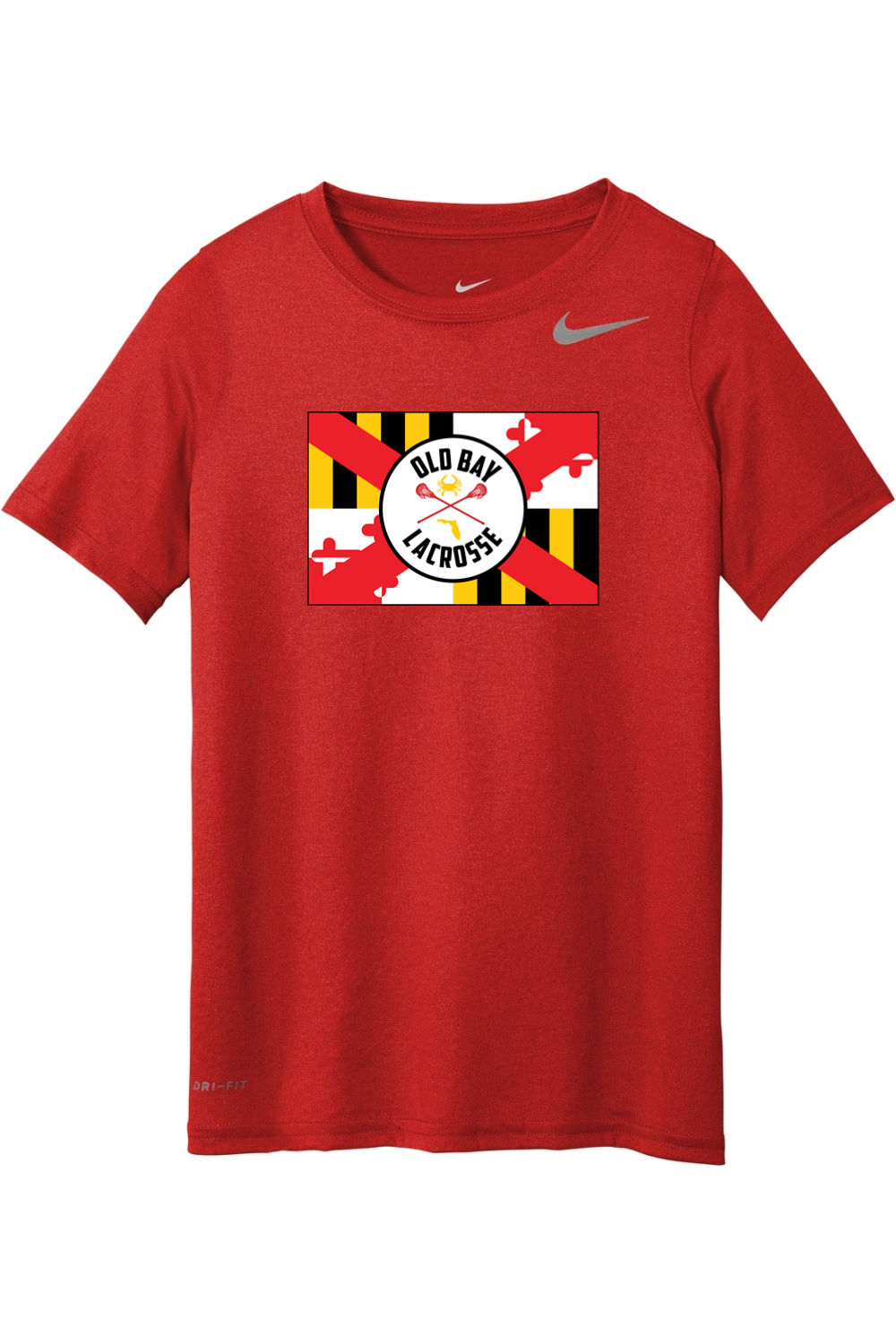 Old Bay Lacrosse Nike Youth Team Legend Tee