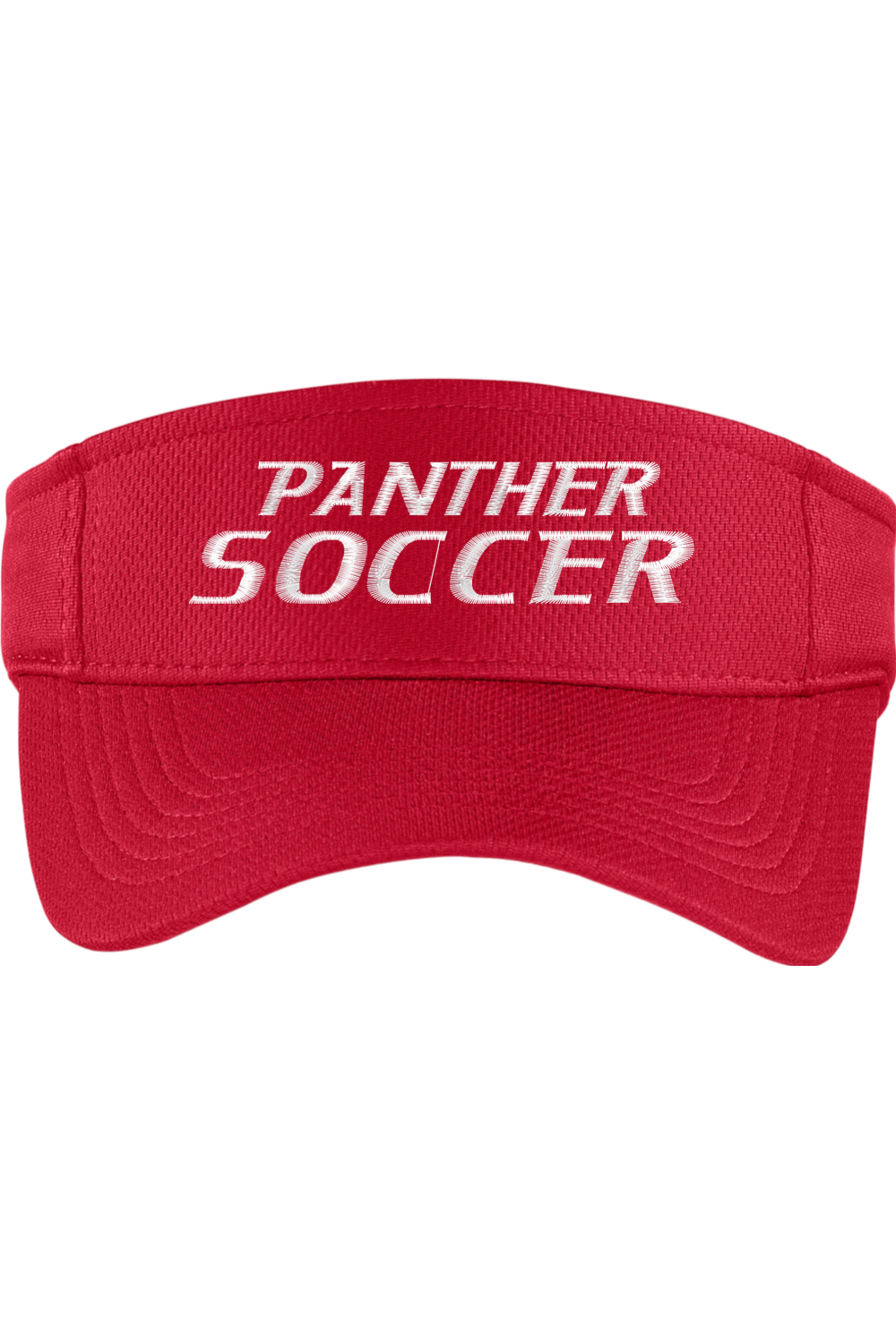 Panther Soccer Embroidered Visor