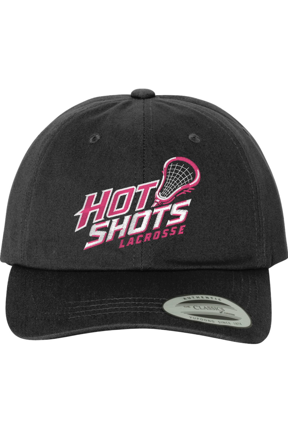 Hot Shots Lacrosse Embroidered Dad Hat