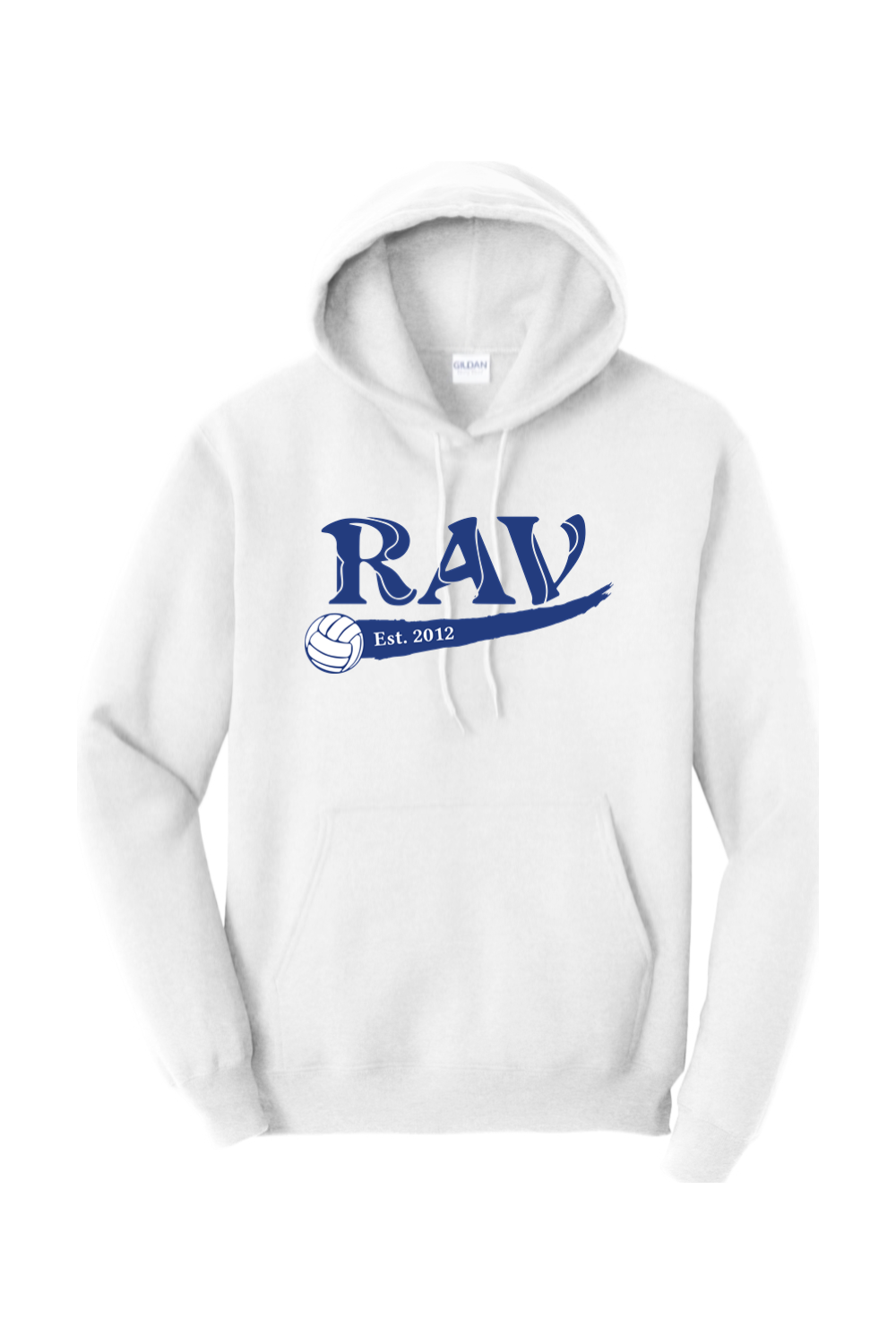 Rome Area Volleyball Adult Heavyweight Hoodie