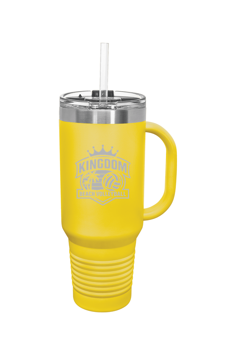 Kingdom Beach Volleyball Insulated Travel Mug