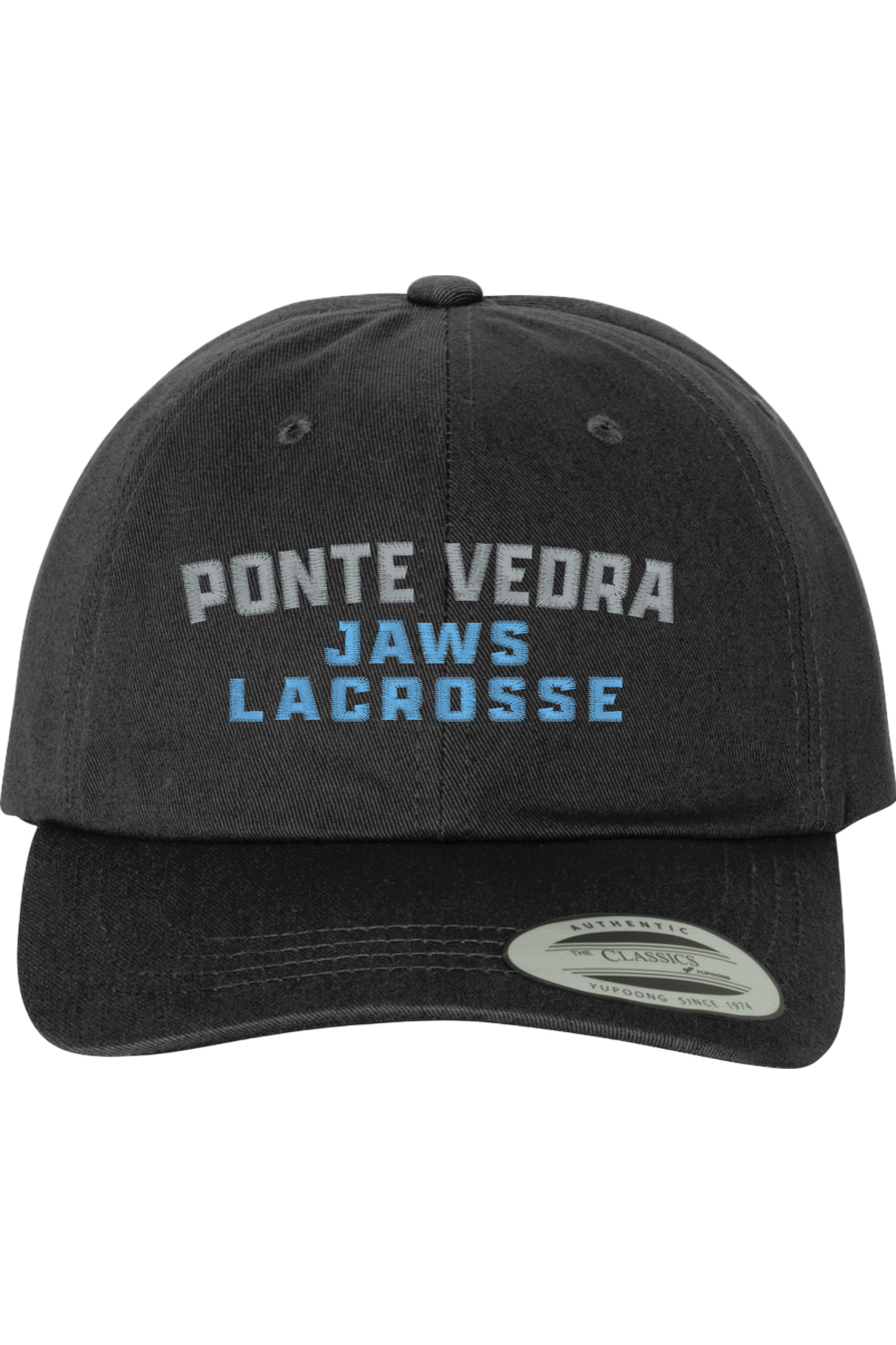 PV Jaws Lacrosse Embroidered Dad Hat