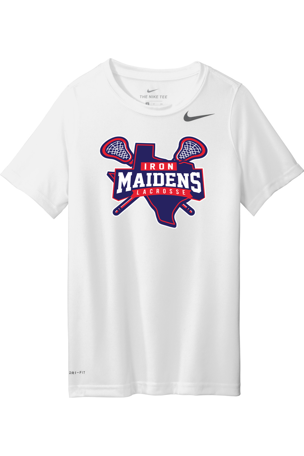 Iron Maidens Lacrosse Nike Youth Team Legend Tee