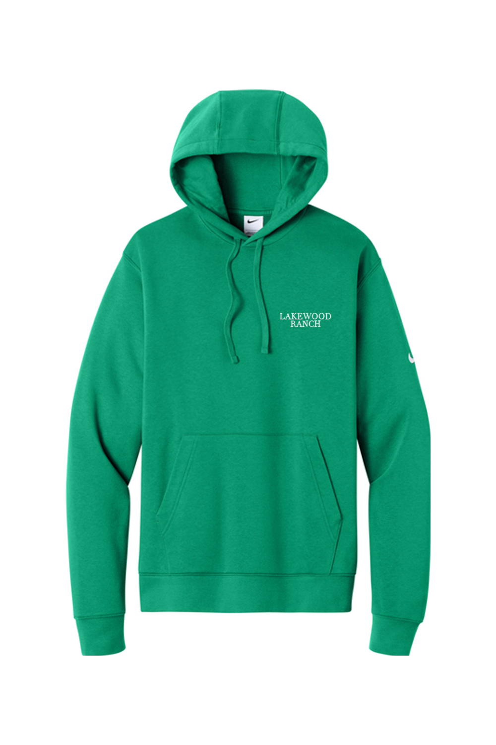 Lakewood Ranch Embroidered Nike Club Fleece Sleeve Swoosh Pullover Hoodie