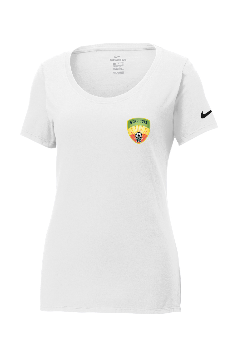 Star Boys Soccer Nike Core Cotton Scoop Neck Tee