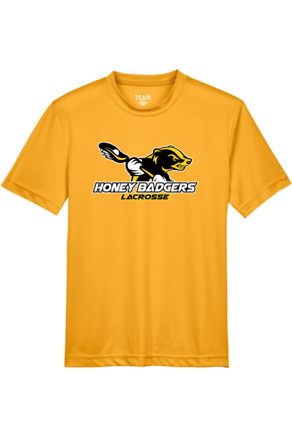 Honey Badgers Lacrosse Youth Athletic T-Shirt