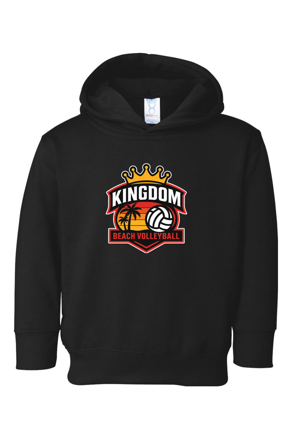 Kingdom Beach Volleyball Toddler Fleece Hoodie