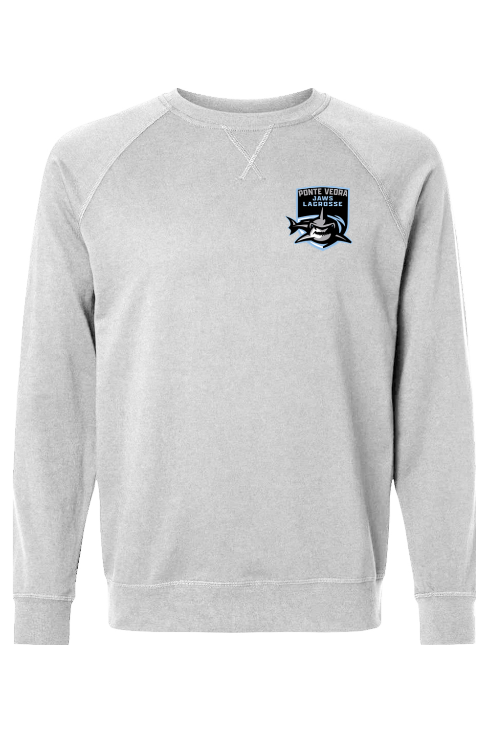 PV Jaws Lacrosse Adult Heavyweight Raglan Long Sleeve