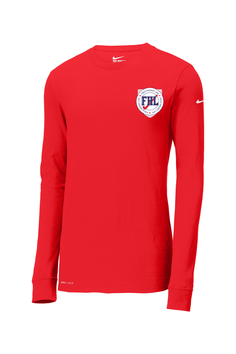 Field Hockey Life Nike Dri-FIT Cotton/Poly Long Sleeve Tee