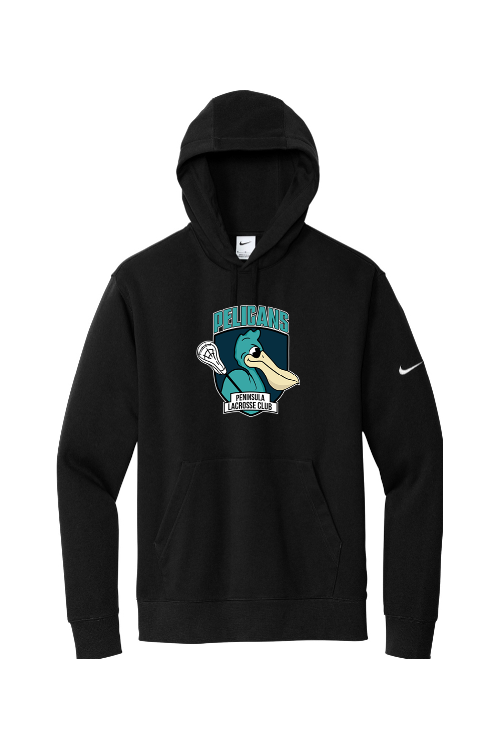 Pelicans LC Nike Club Fleece Sleeve Swoosh Pullover Hoodie