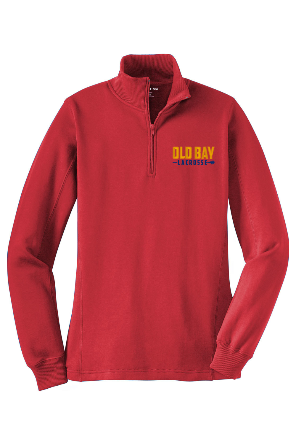 Old Bay Lacrosse Adult Women's Embroidered Quarter-Zip Pullover