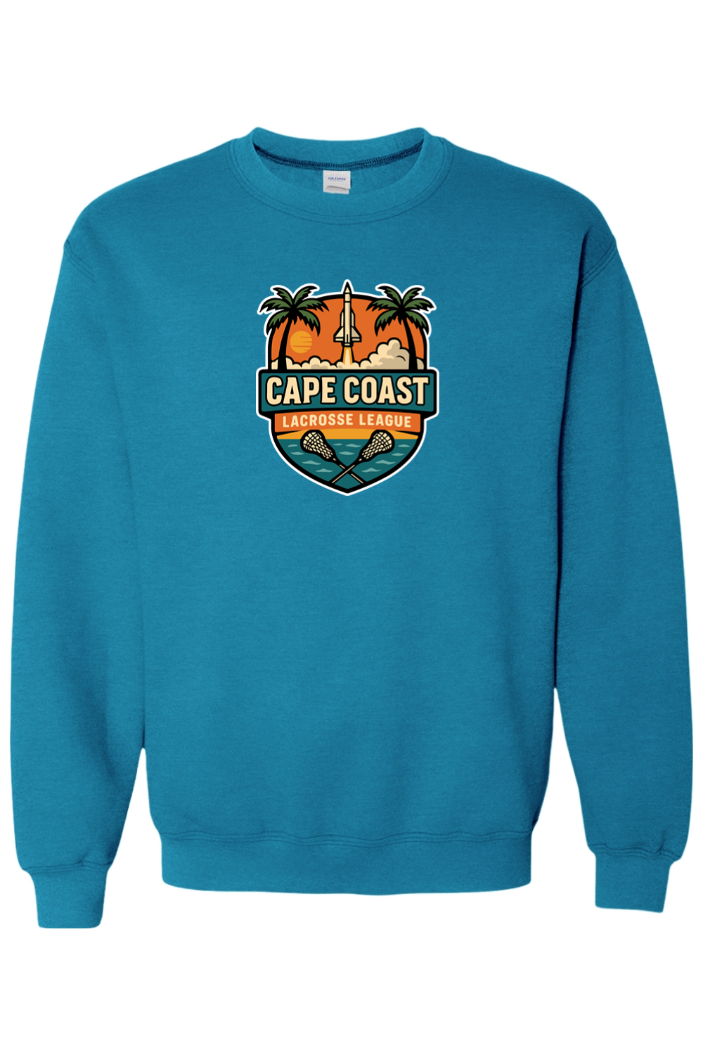 Cape Coast Lacrosse Adult Heavyweight Sweatshirt