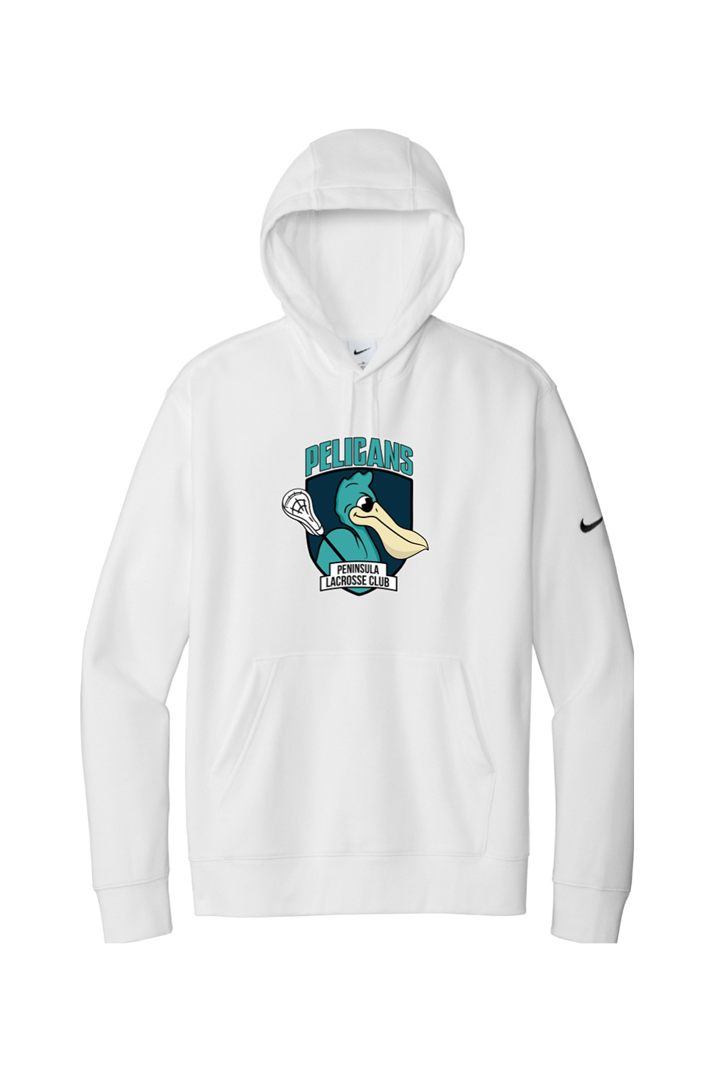 Pelicans LC Nike Club Fleece Sleeve Swoosh Pullover Hoodie