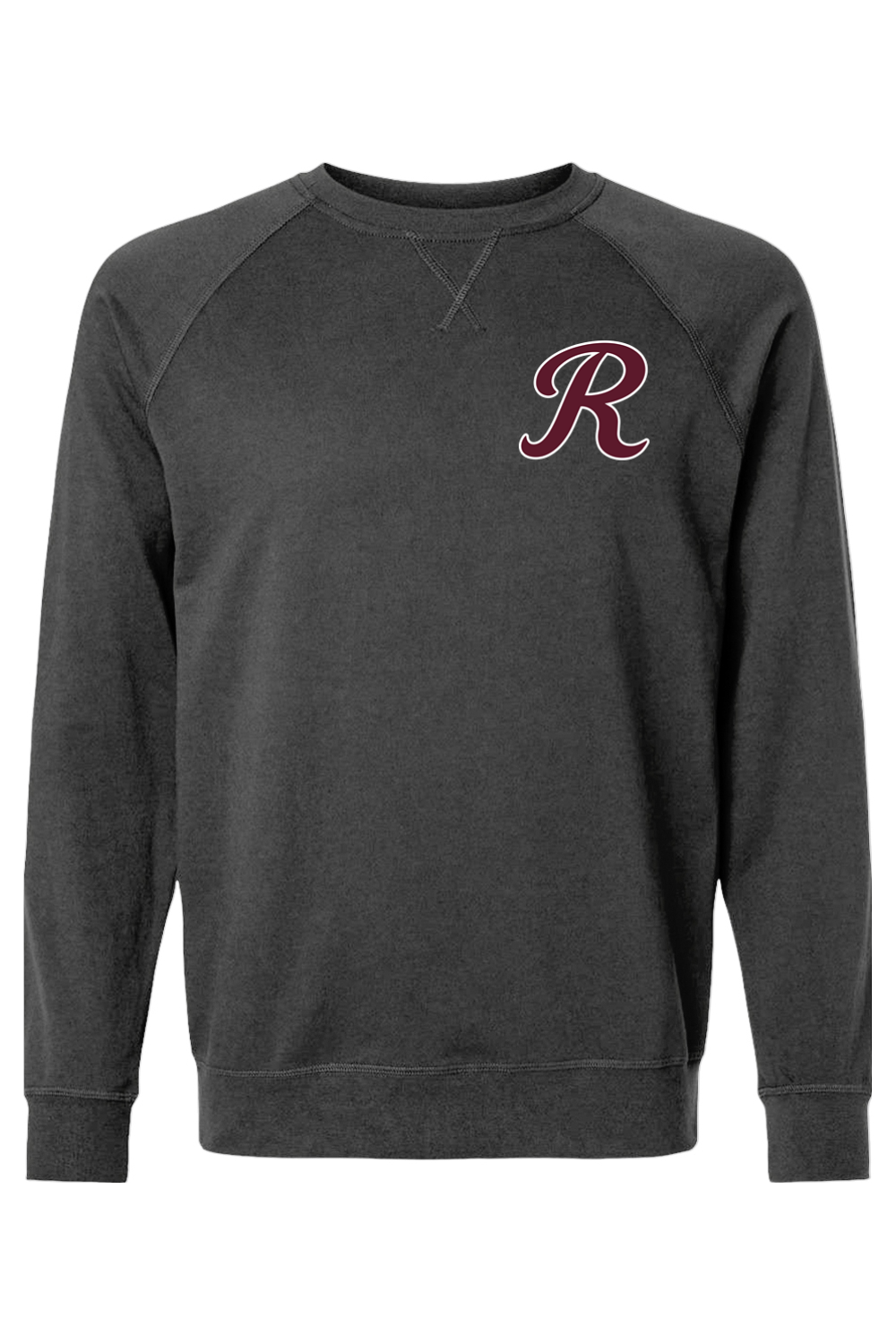 Rebels Travel Baseball Adult Heavyweight Raglan Long Sleeve