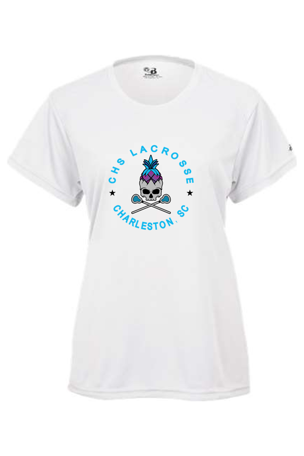 Charleston Lacrosse Youth Girl's Athletic T-Shirt