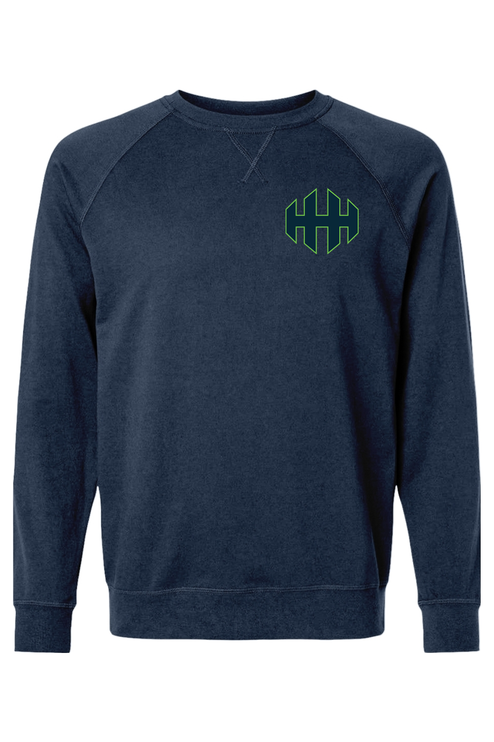 HHH lacrosse Adult Heavyweight Raglan Long Sleeve