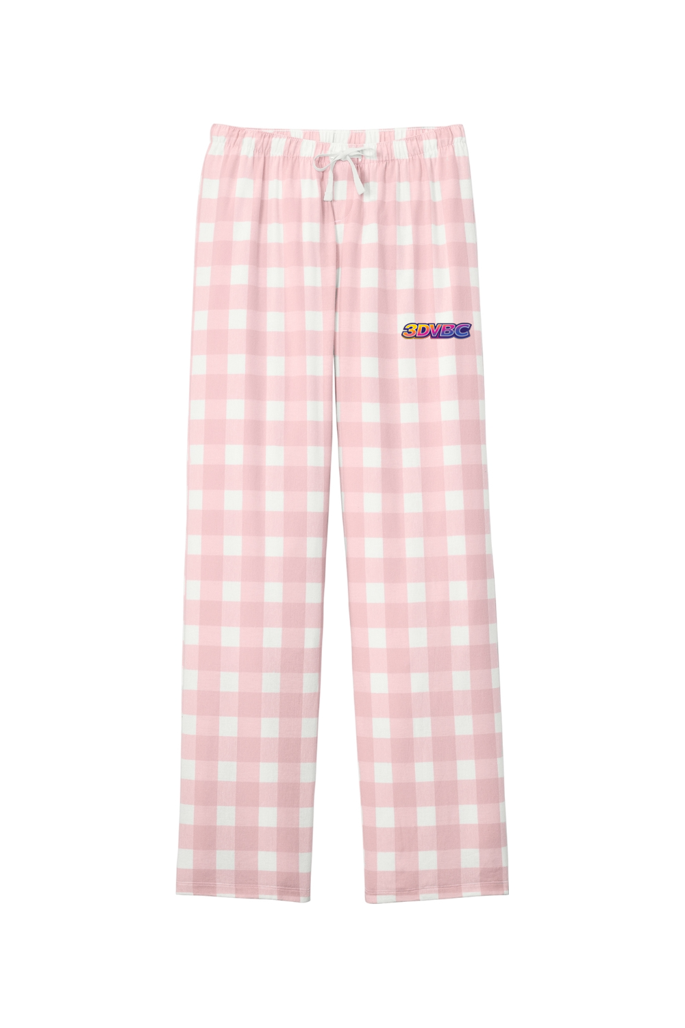 3DVBC Volleyball Adult Women's Flannel Plaid Pants